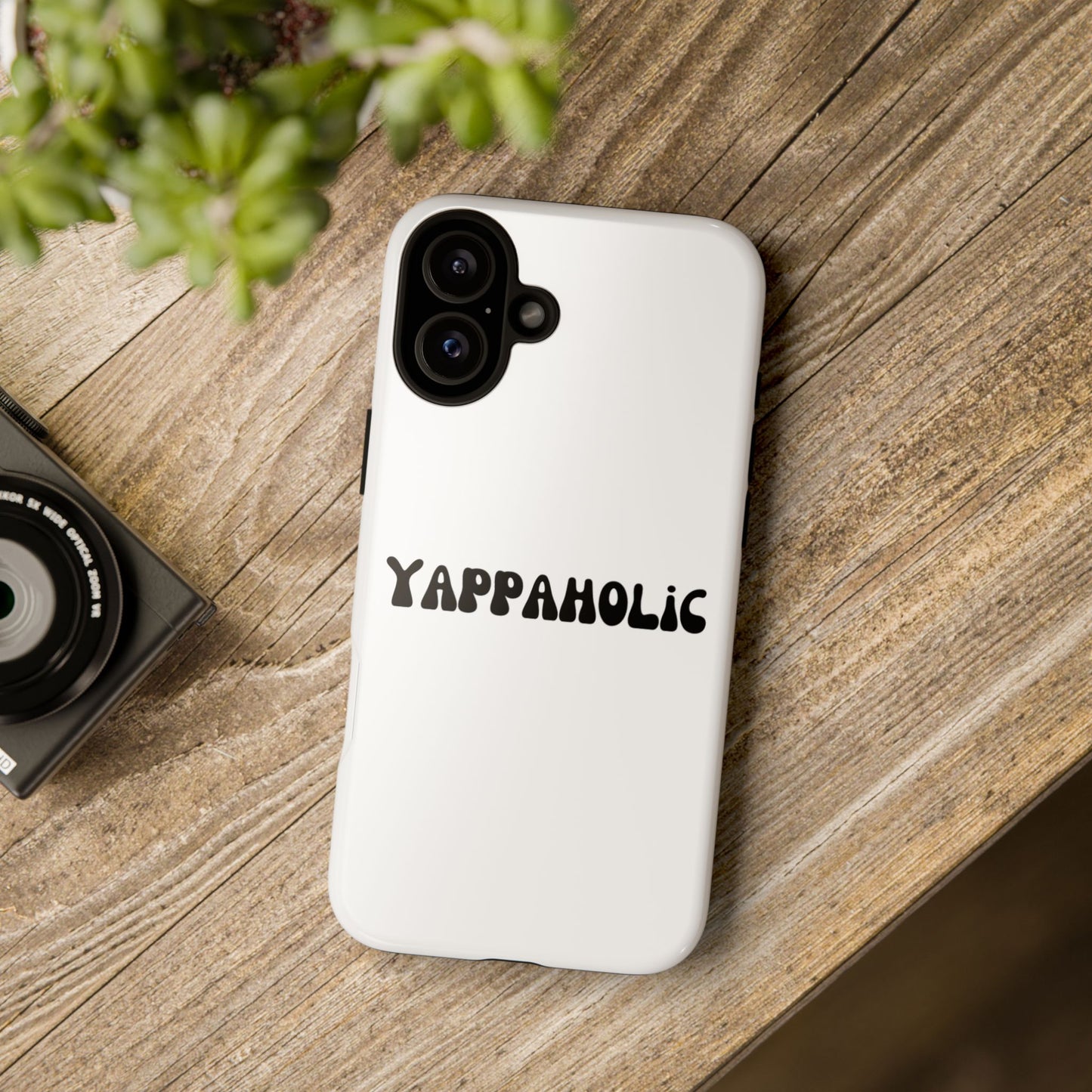 Yappaholic Phone Case - Fun, Durable, Unique Phone Accessory, Perfect Gift for Friends and Family, Great for Daily Use