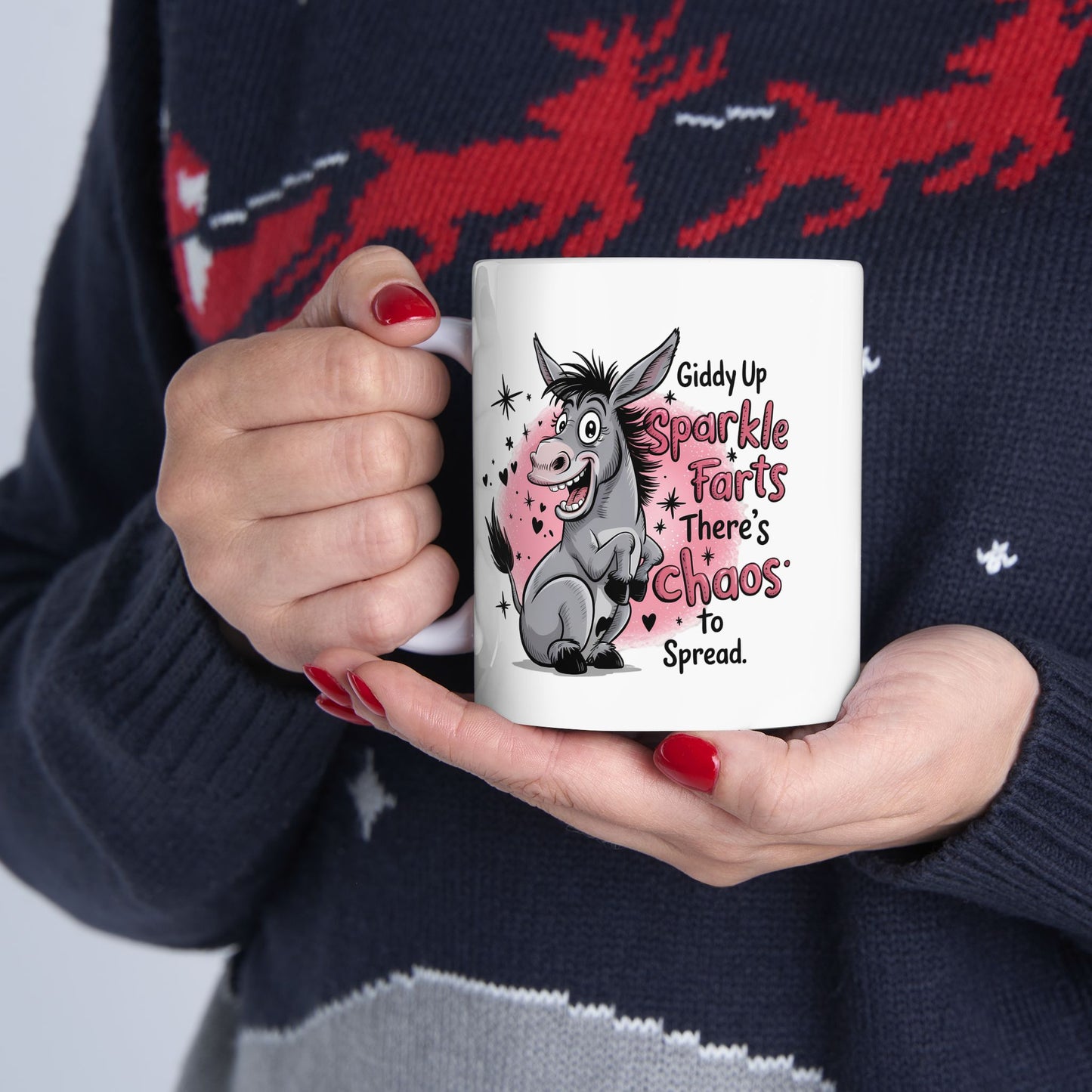 Magical Unicorn Ceramic Mug - Perfect for Coffee Lovers, Fun Gifts, Home Decor, Office Use, Birthday or Celebration