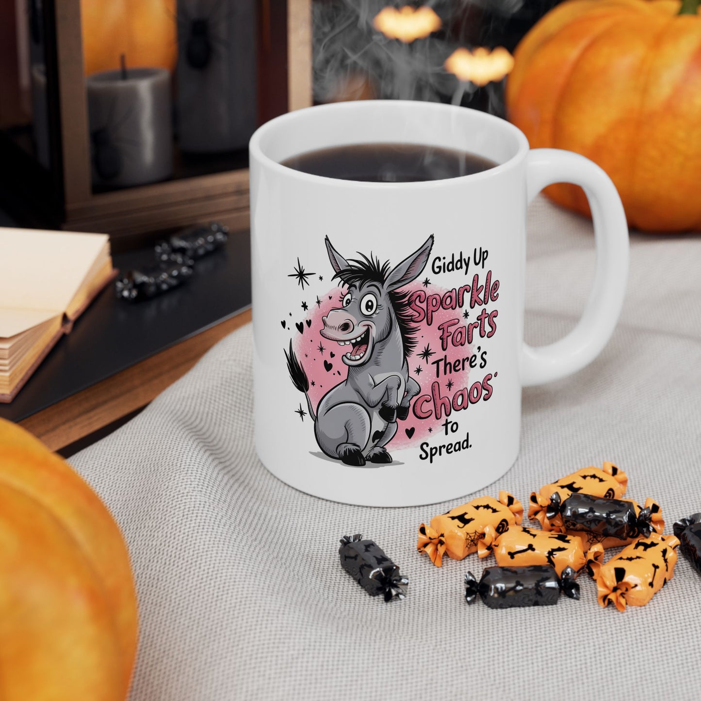 Magical Unicorn Ceramic Mug - Perfect for Coffee Lovers, Fun Gifts, Home Decor, Office Use, Birthday or Celebration