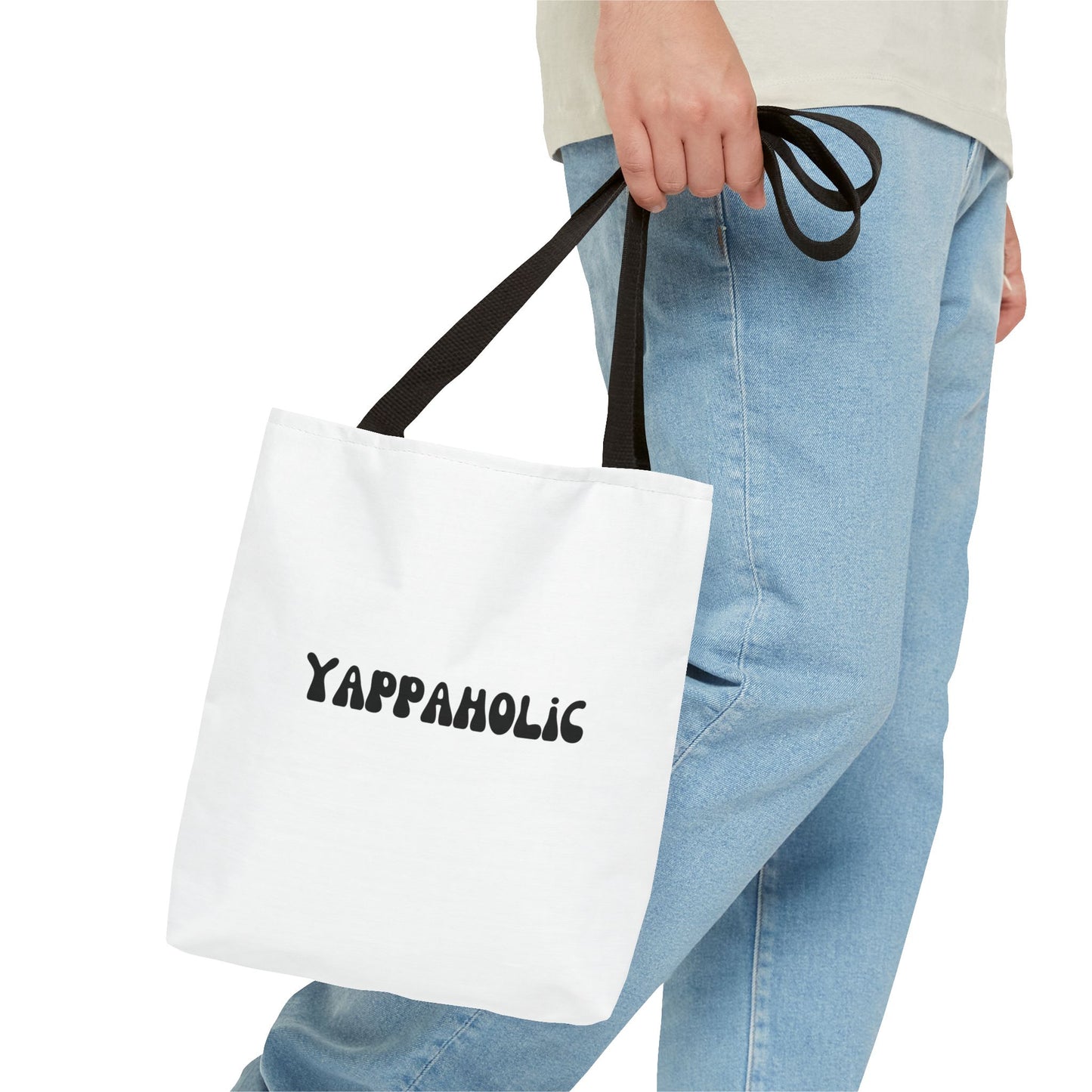 Yappaholic Tote Bag - Fun & Quirky, Perfect for Dog Lovers, Casual Use, Gifts, Shopping, Eco-Friendly