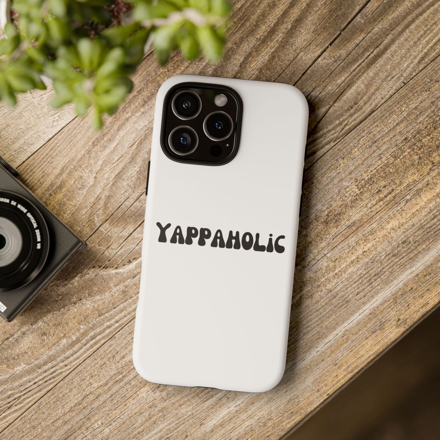 Yappaholic Phone Case - Fun, Durable, Unique Phone Accessory, Perfect Gift for Friends and Family, Great for Daily Use