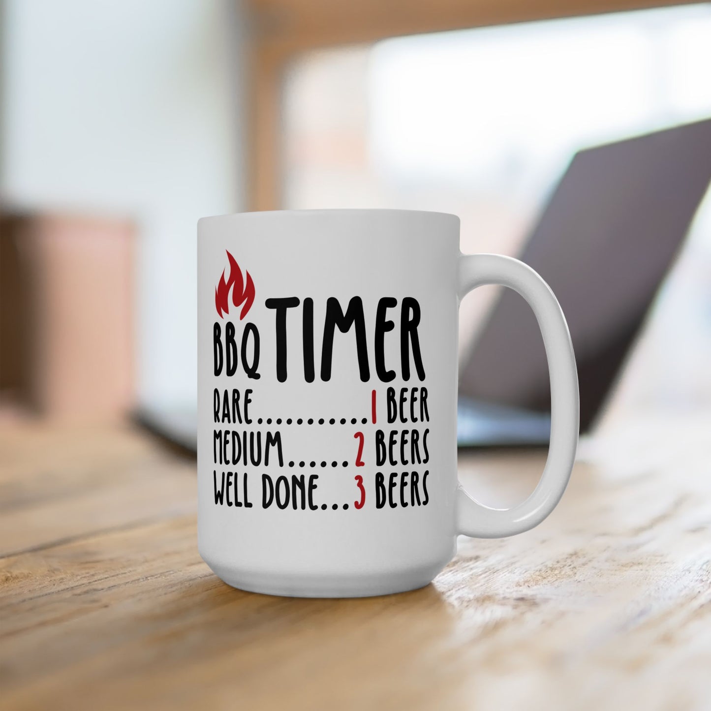 BBQ Timer Mug