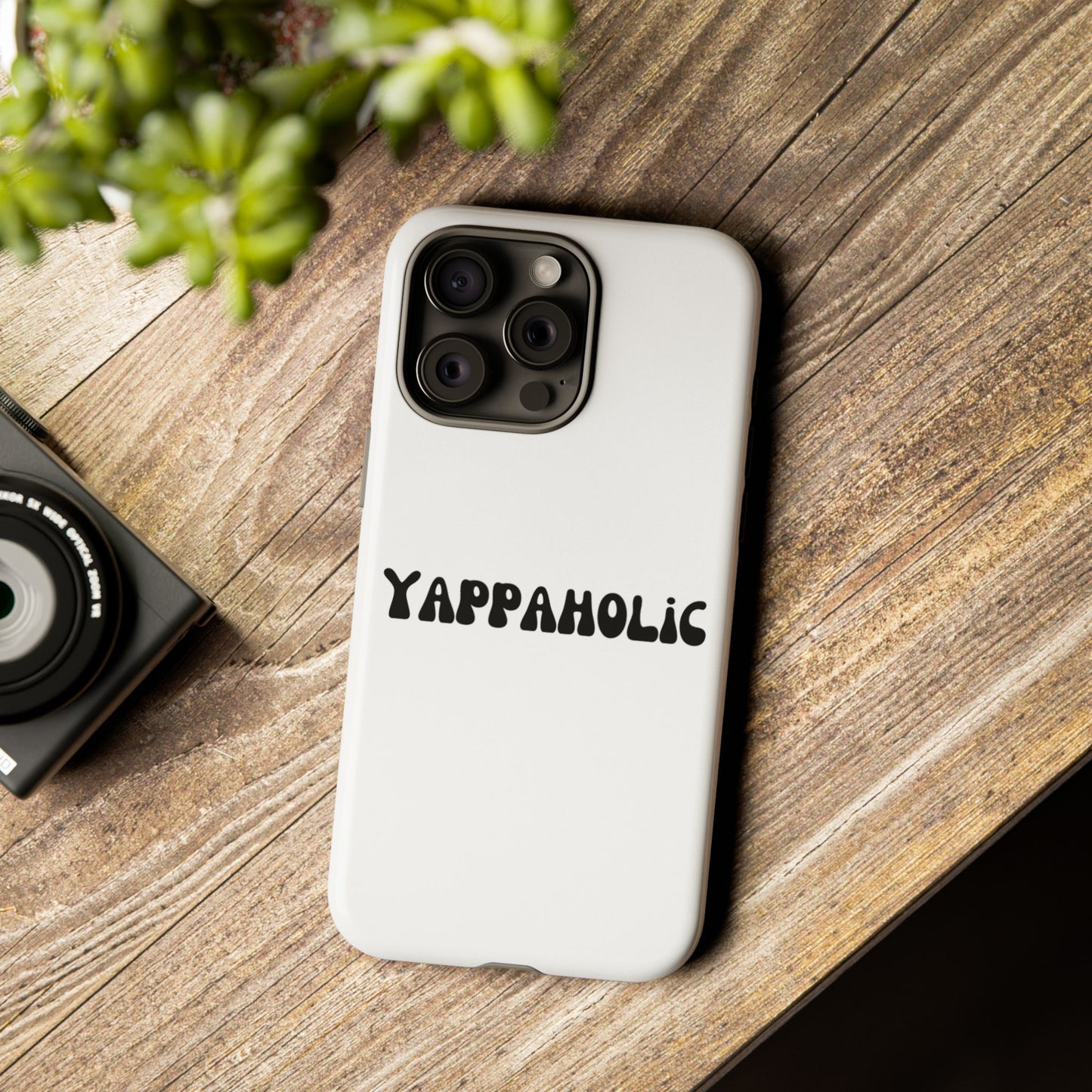 Yappaholic Phone Case - Fun, Durable, Unique Phone Accessory, Perfect Gift for Friends and Family, Great for Daily Use