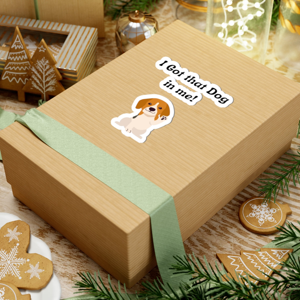 Funny Dog Sticker - Cute Pet Lover Decal, Laptop Stickers, Dog Owner Gift, Animal Lover Decor, Fun Pet Gift