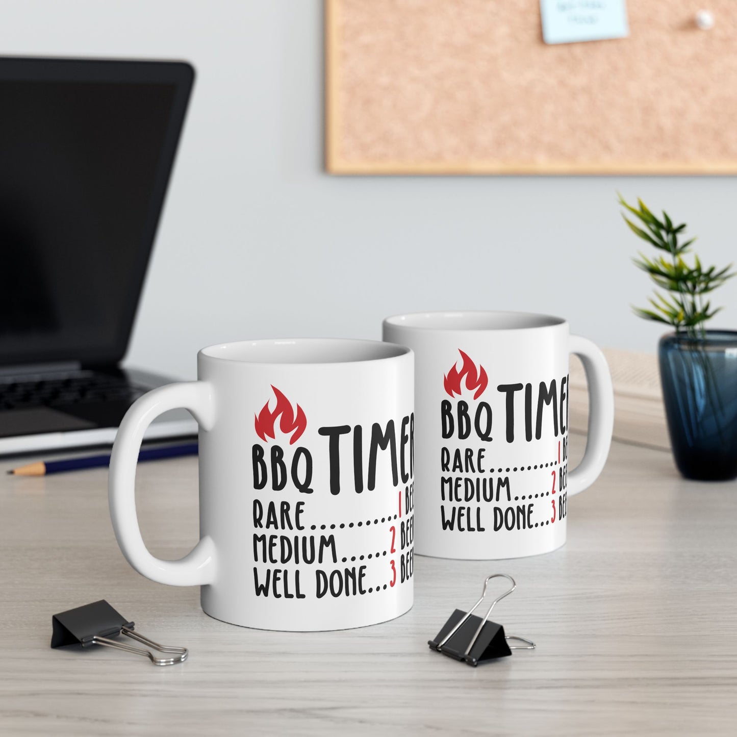 BBQ Timer Mug