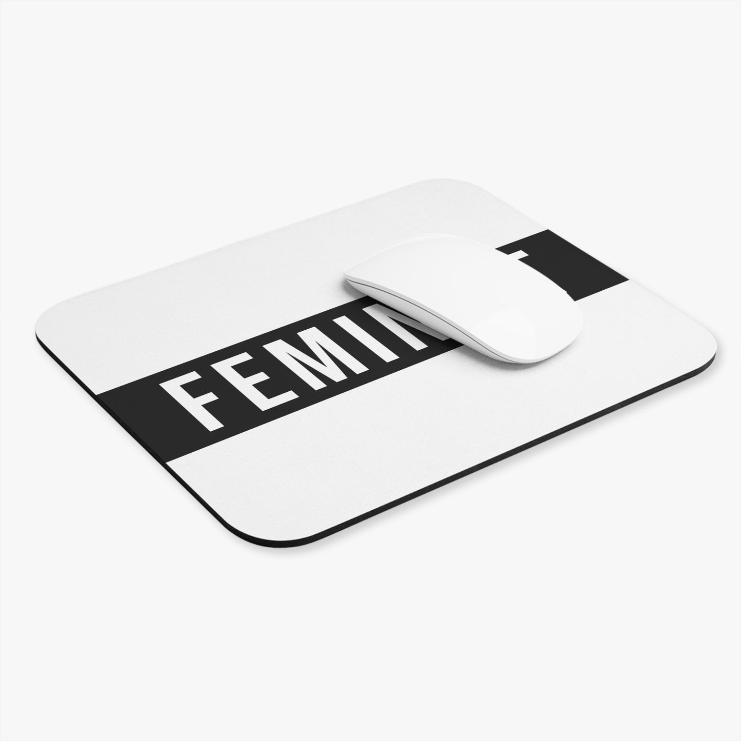 Feminist Mouse Pad | Empowerment Desk Accessory, Office Decor, Gift for Her, Feminism Statement Piece, Computer Mouse Pad