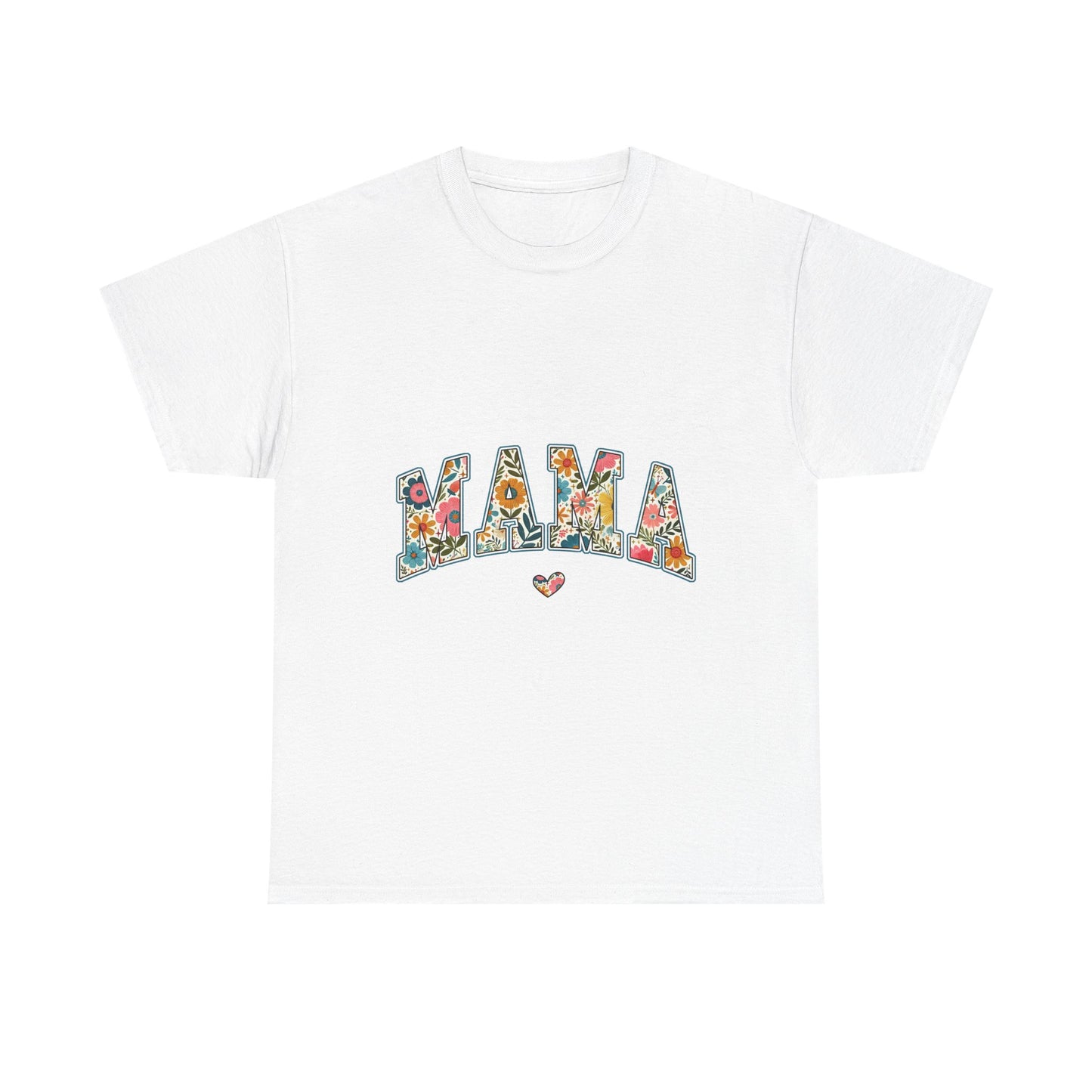 MAMA Flowered Comfort Tee - Cute Mother's Day Shirt