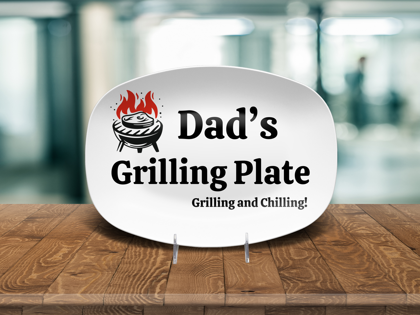 Dad’s BBQ Grilling Plate