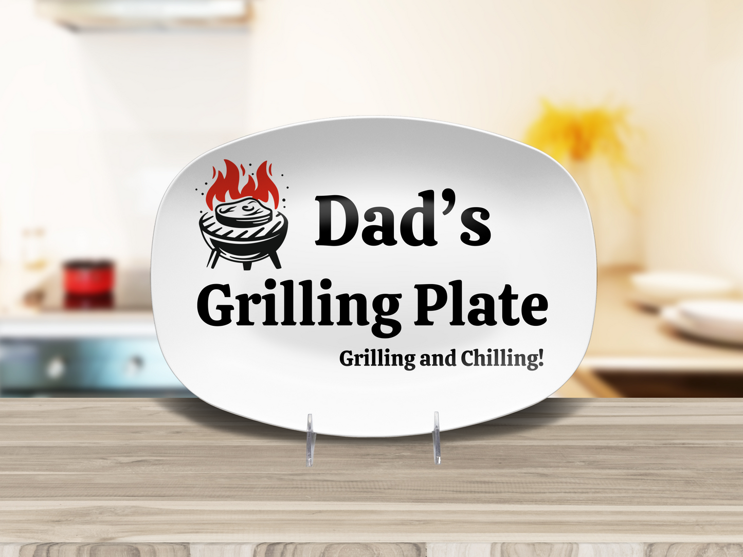 Dad’s BBQ Grilling Plate