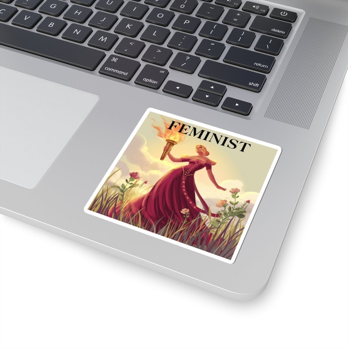Empowering Feminist Sticker, Feminist Artwork, Feminist Gift, Laptop Decals, Women Empowerment Stickers, Feminism Decor