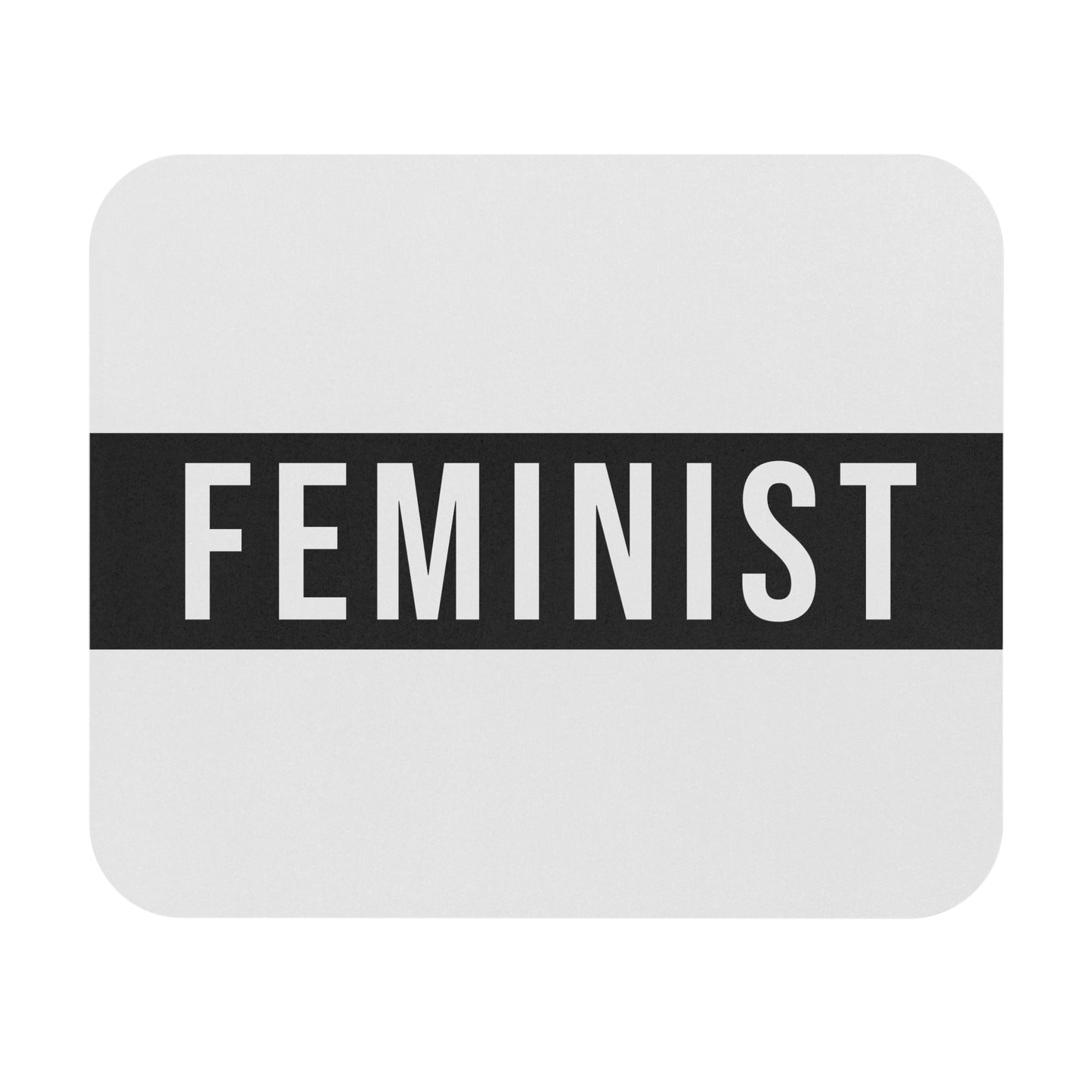 Feminist Mouse Pad | Empowerment Desk Accessory, Office Decor, Gift for Her, Feminism Statement Piece, Computer Mouse Pad