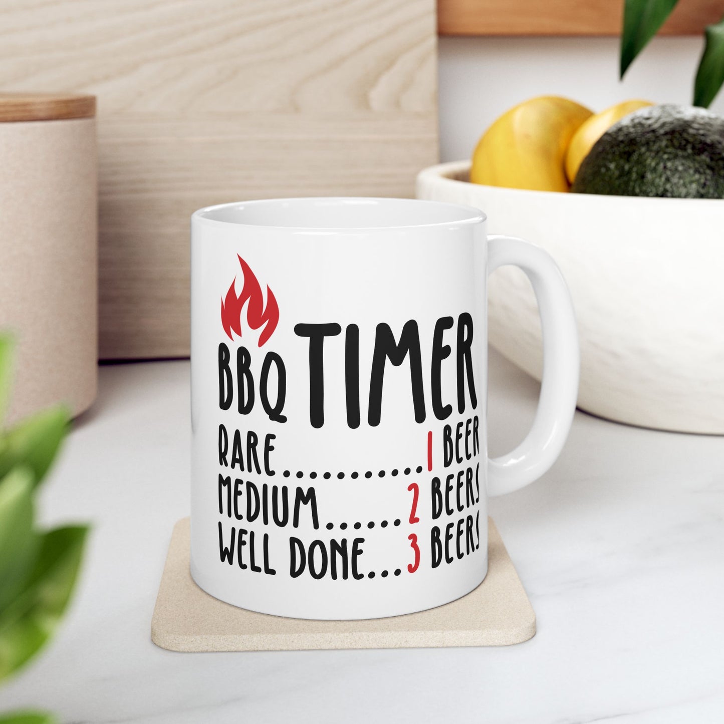 BBQ Timer Mug