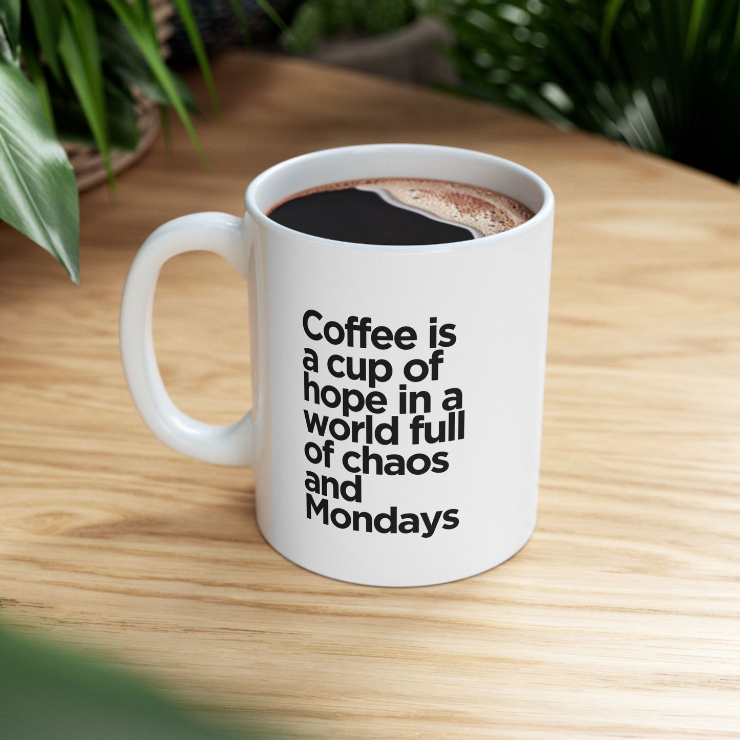 Motivational Ceramic Mug for Coffee Lovers, Office Humor, Tea Time, Gift for Friends, Inspirational Quotes, Monday Motivation