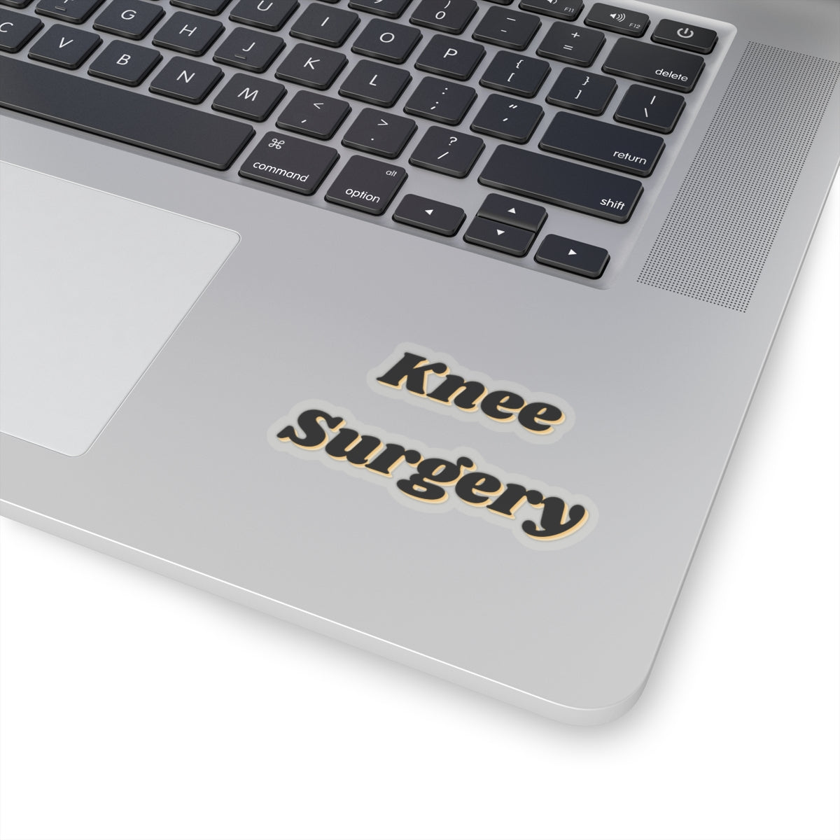 Knee Surgery Sticker – Funny and Quirky Vinyl Sticker for Laptops, Water Bottles, Notebooks, and More – for BrainRot fans