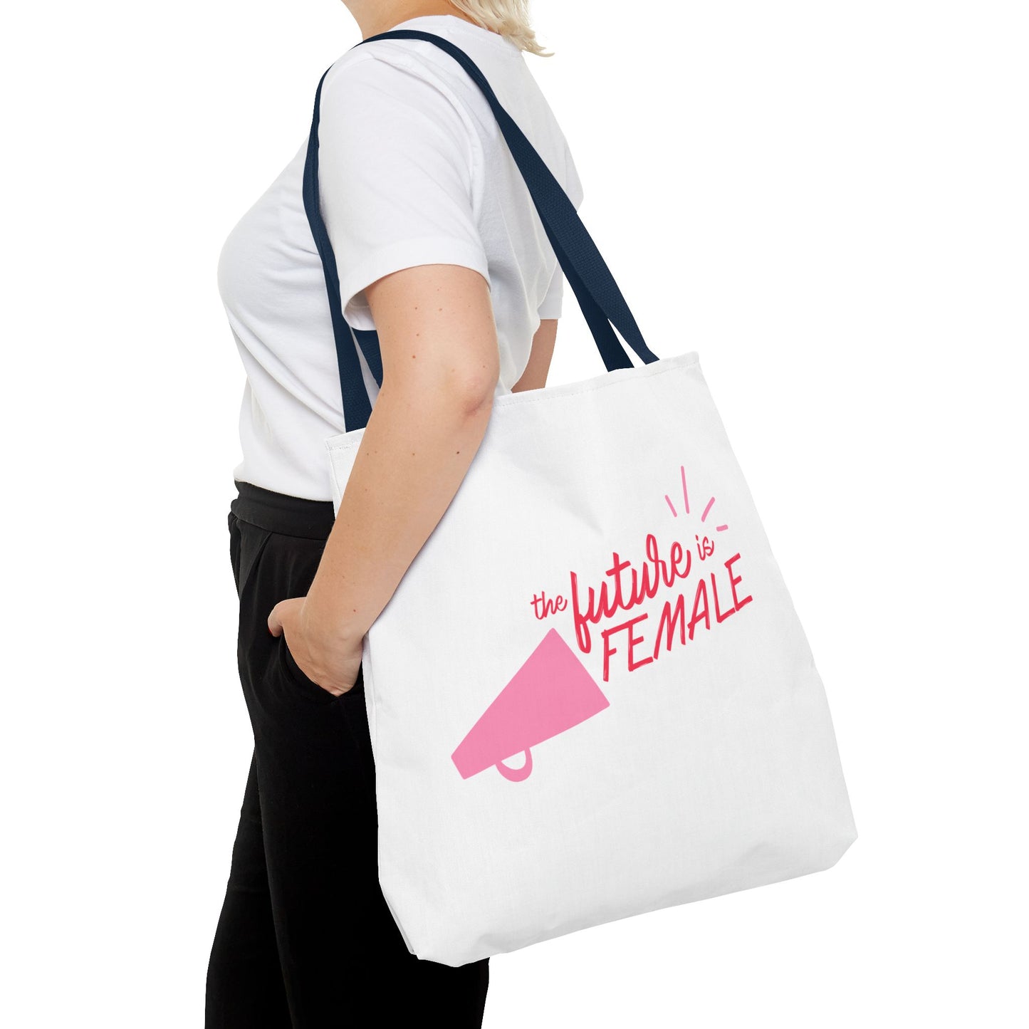The Future is Female Tote Bag | Empowerment Gift, Feminist Accessory, Shopping Bag, Eco-Friendly Tote, Inspirational Design