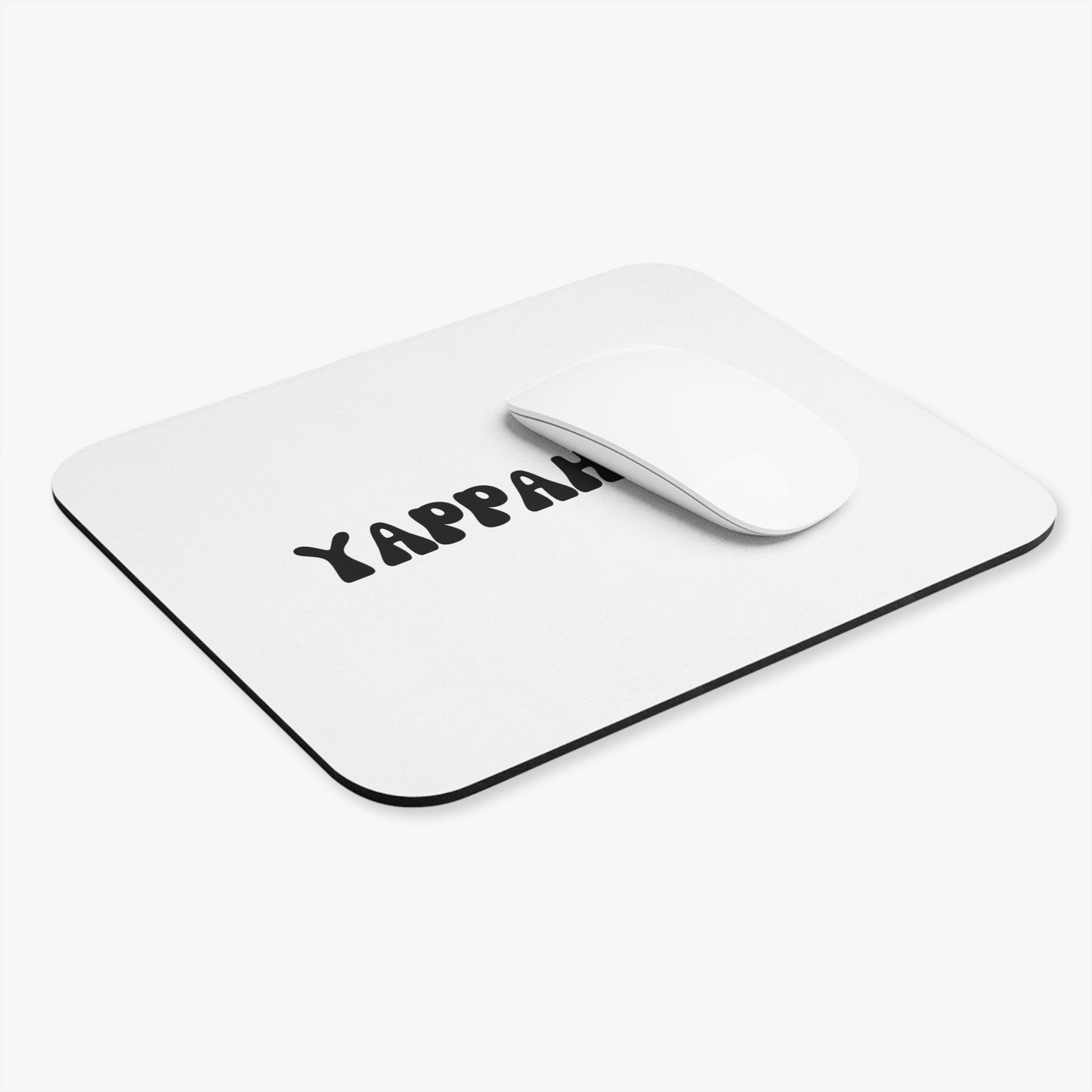 Yappaholic Mouse Pad - Fun Office Decor, Gift for Tech Lovers, Gamer Accessory, Unique Desk Supplies, Work from Home Must-Have