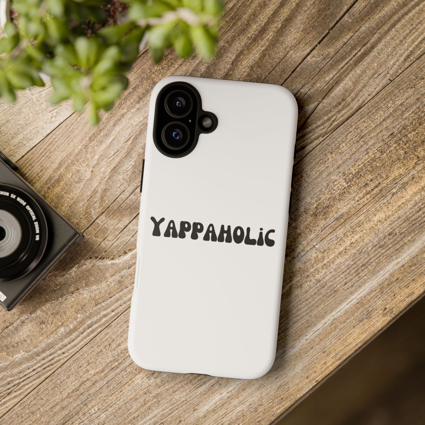Yappaholic Phone Case - Fun, Durable, Unique Phone Accessory, Perfect Gift for Friends and Family, Great for Daily Use