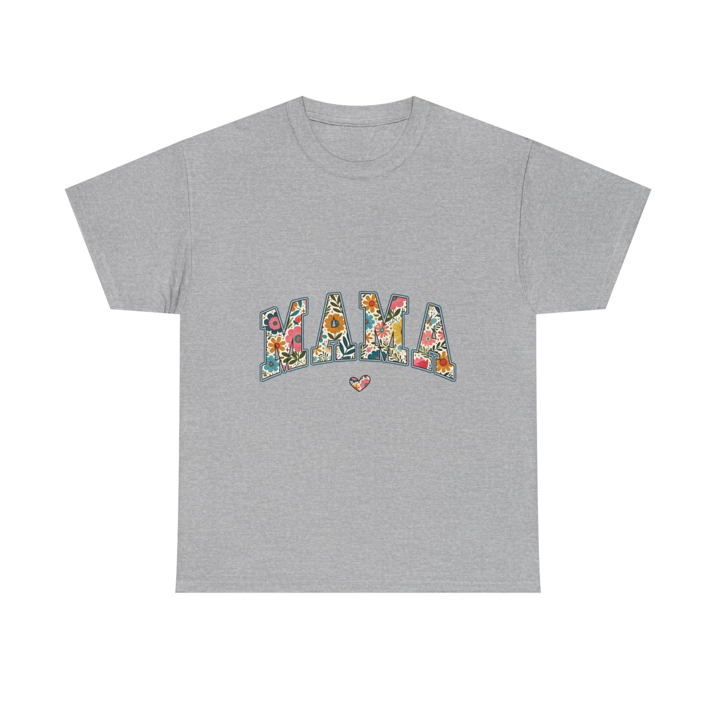 MAMA Flowered Comfort Tee - Cute Mother's Day Shirt