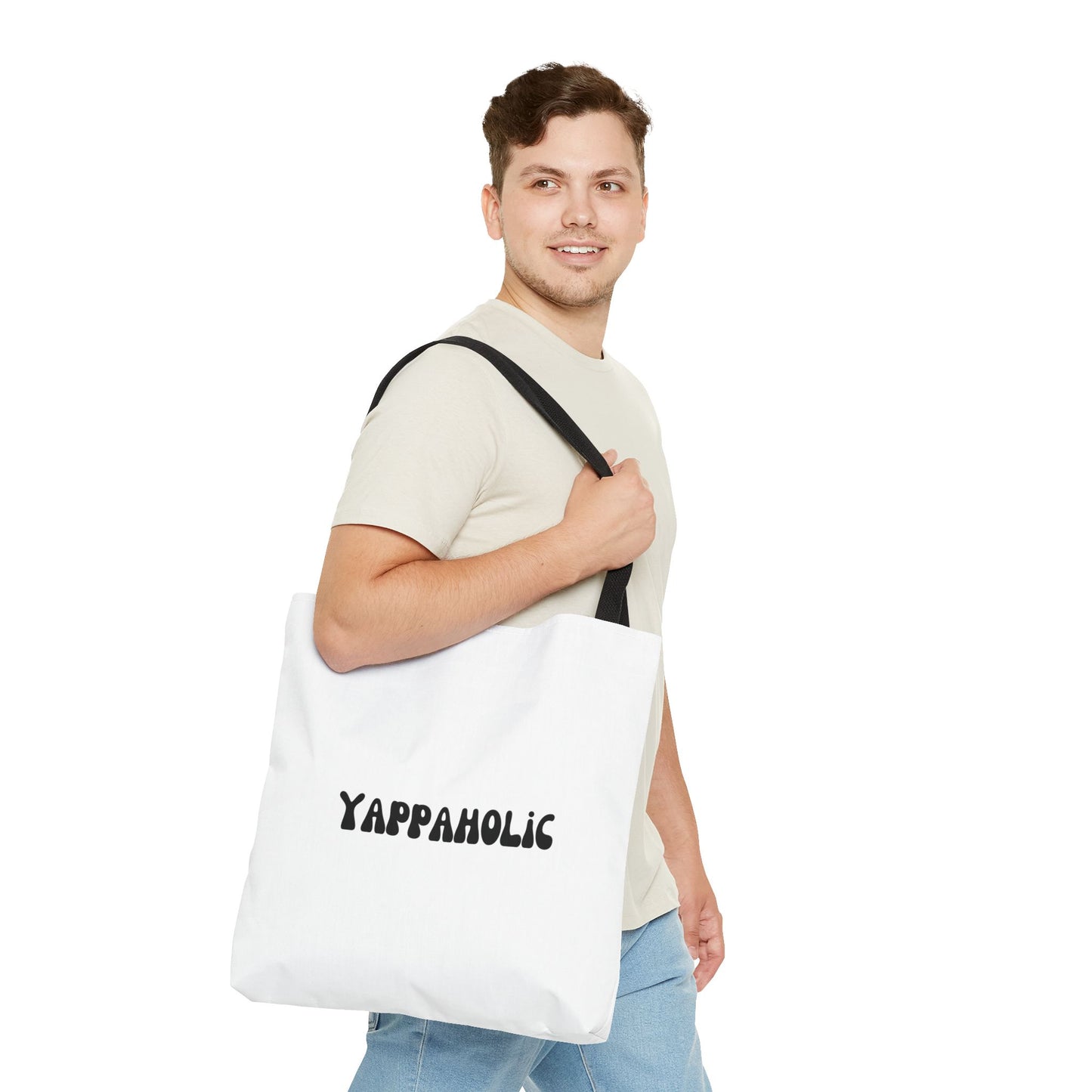 Yappaholic Tote Bag - Fun & Quirky, Perfect for Dog Lovers, Casual Use, Gifts, Shopping, Eco-Friendly