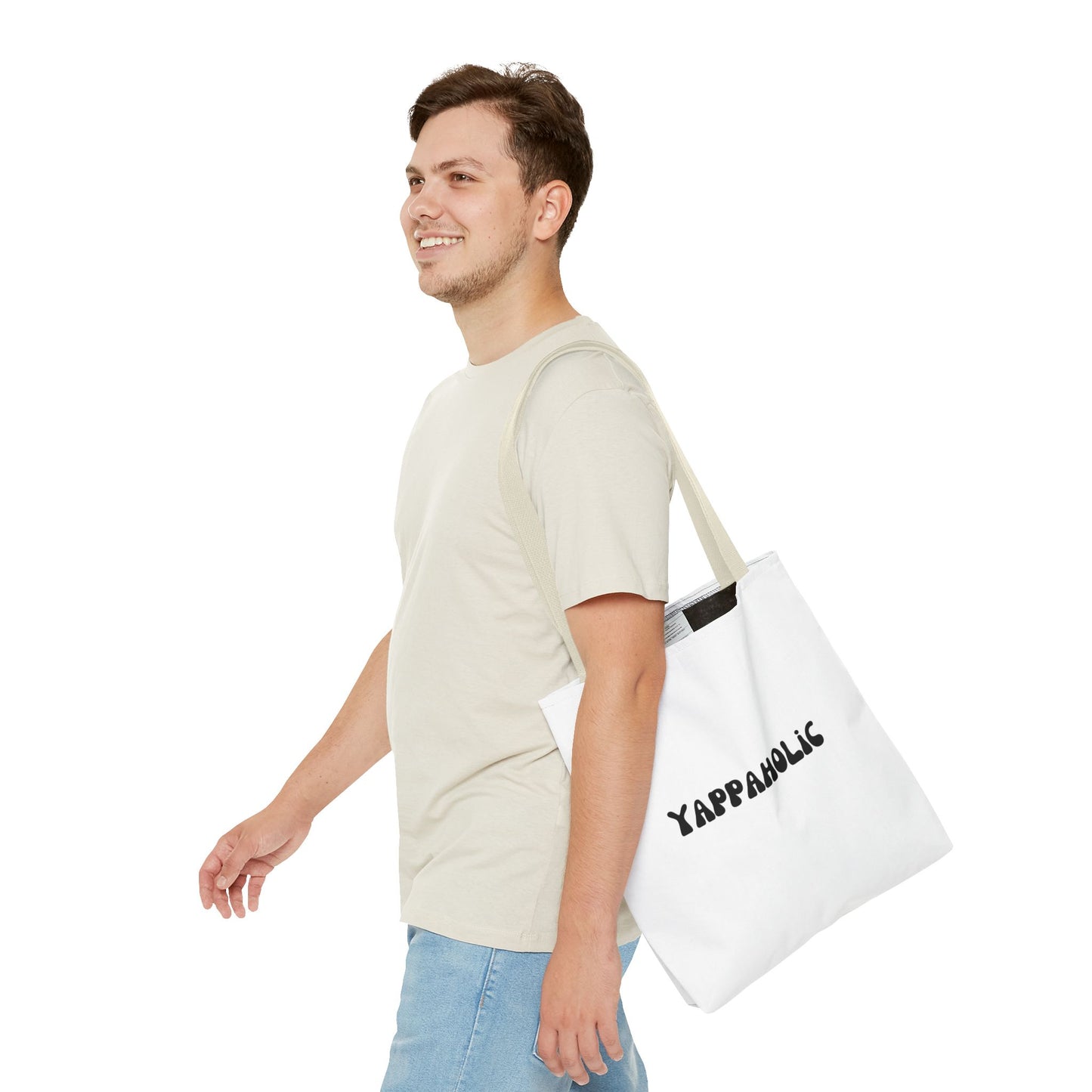 Yappaholic Tote Bag - Fun & Quirky, Perfect for Dog Lovers, Casual Use, Gifts, Shopping, Eco-Friendly