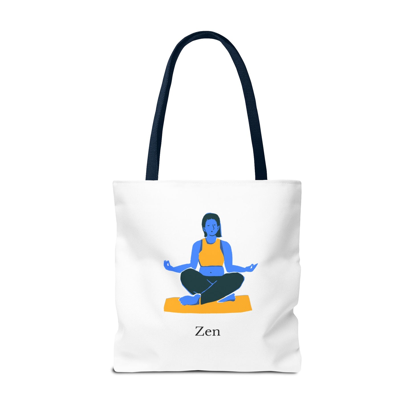 Zen Tote Bag, Yoga Bag, Meditation Tote, Gift for Yogis, Inspirational Tote, Relaxation Accessory