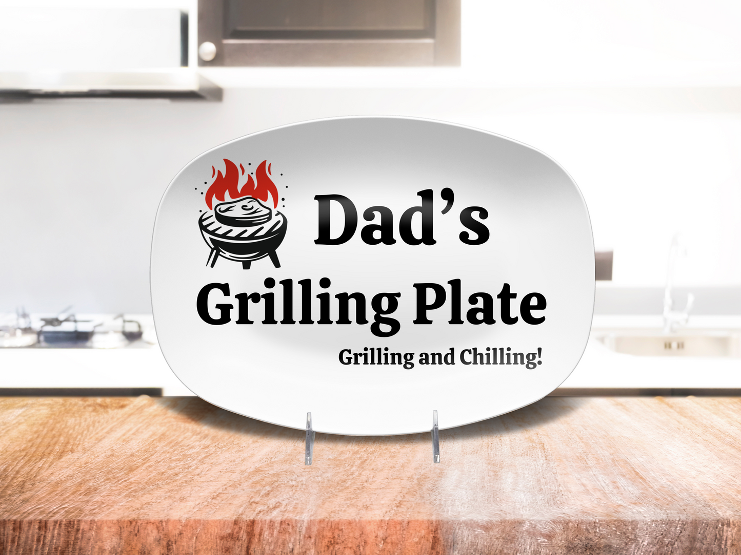 Dad’s BBQ Grilling Plate
