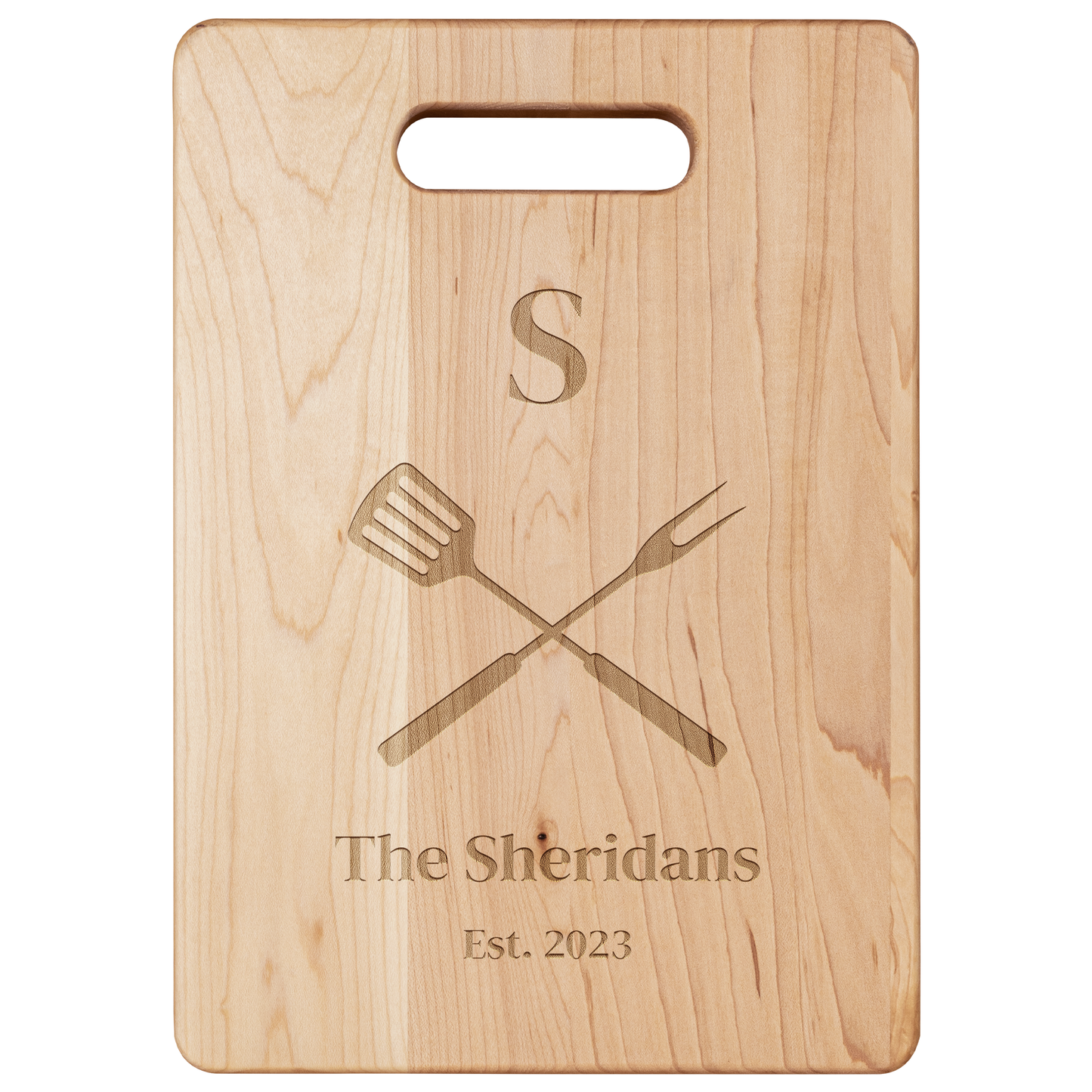 Personalized Family Cutting Board
