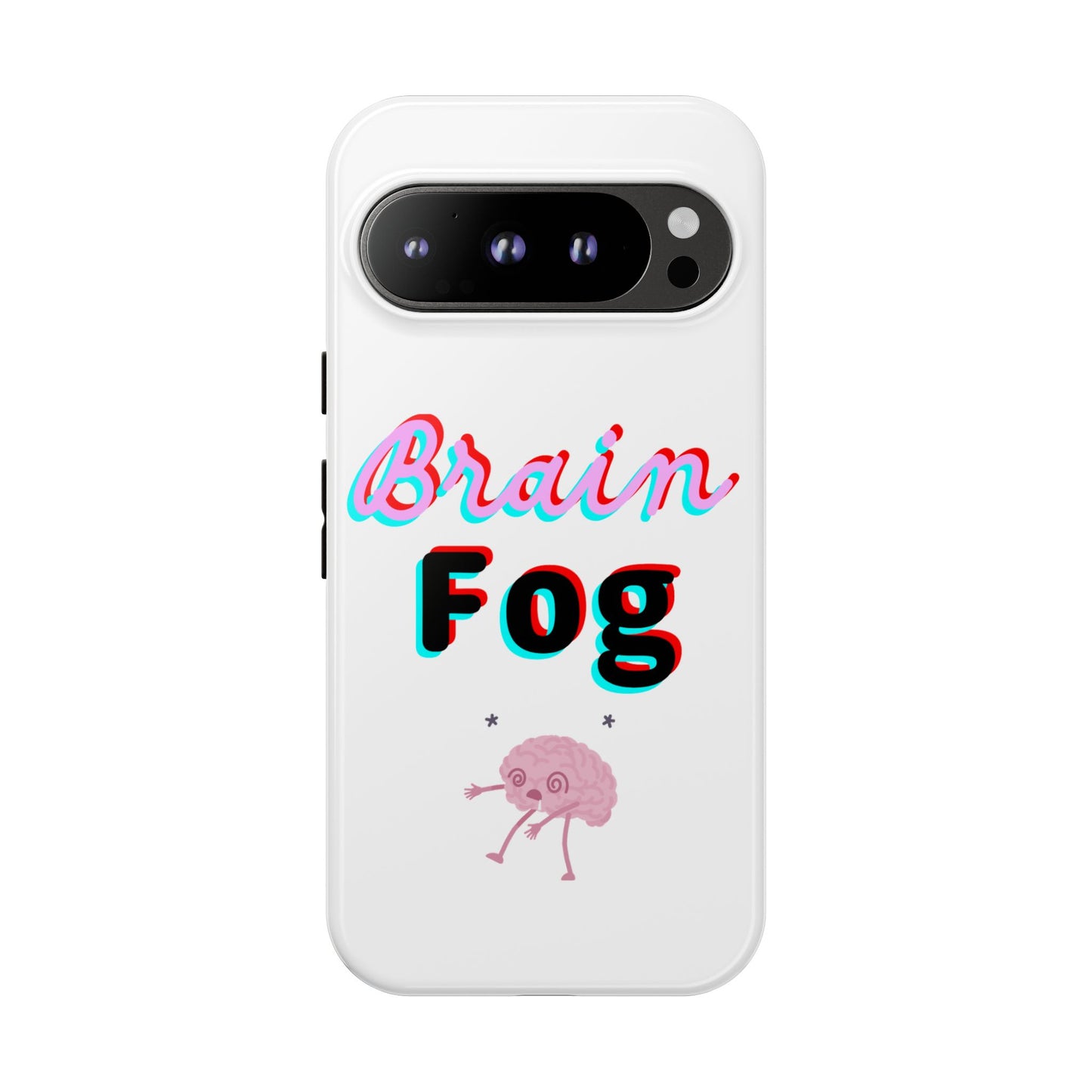 Brain Fog Phone Case - Cute Mental Health Accessory