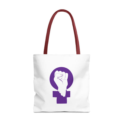 Empowerment Tote Bag for Feminists, Eco-Friendly Shopping Bag, Reusable Carryall, Gift for Women, Protest March Gear