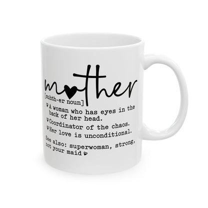 Inspirational Ceramic Mug for Moms - Perfect Mother's Day Gift