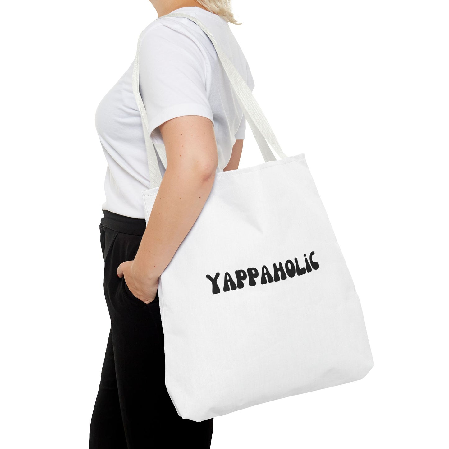 Yappaholic Tote Bag - Fun & Quirky, Perfect for Dog Lovers, Casual Use, Gifts, Shopping, Eco-Friendly