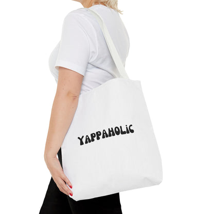 Yappaholic Tote Bag - Fun & Quirky, Perfect for Dog Lovers, Casual Use, Gifts, Shopping, Eco-Friendly