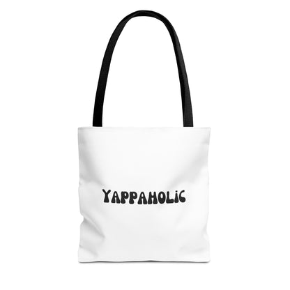 Yappaholic Tote Bag - Fun & Quirky, Perfect for Dog Lovers, Casual Use, Gifts, Shopping, Eco-Friendly