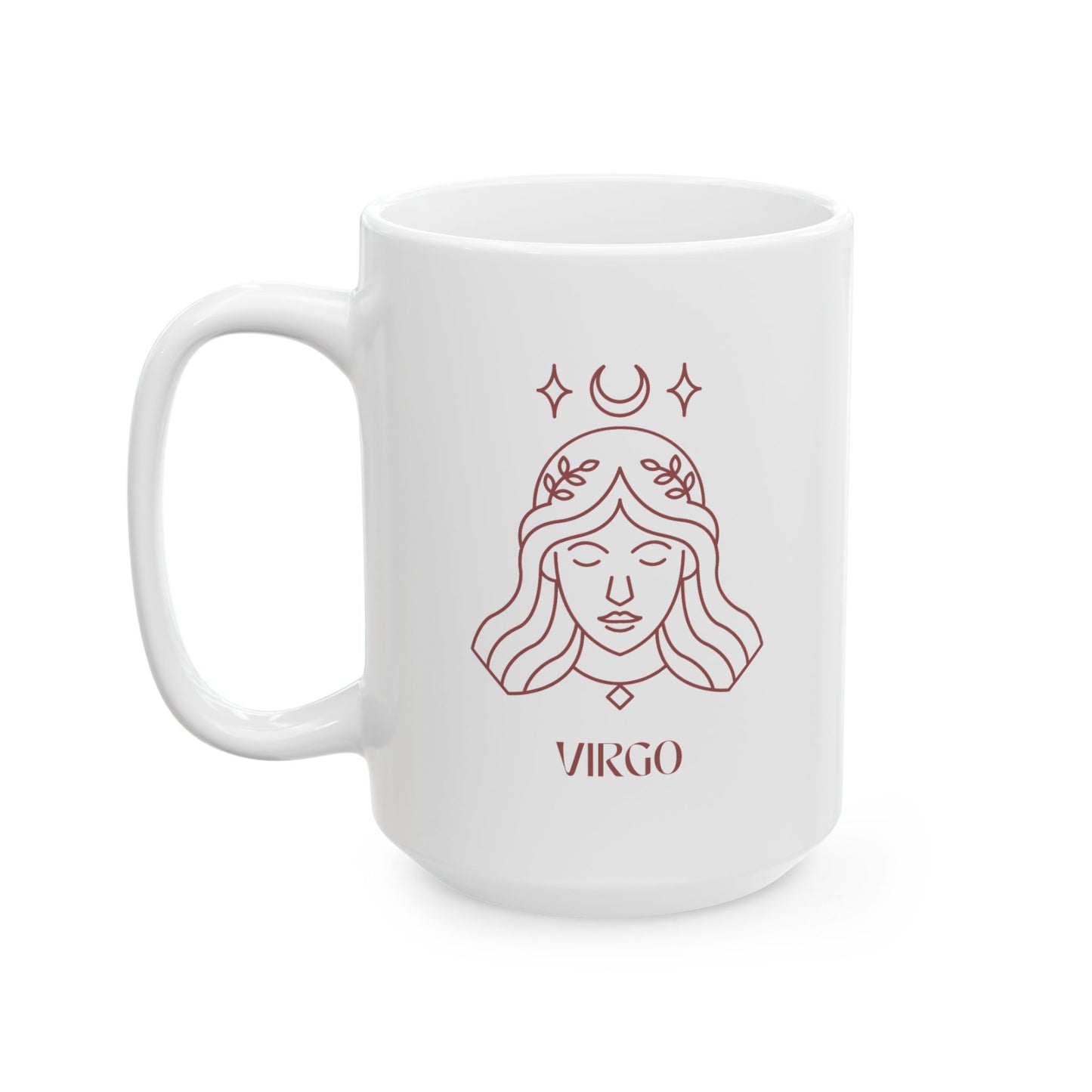 Virgo Zodiac Ceramic Coffee Mug – Perfect for Gift-Giving and Everyday Use | Zodiac Lovers