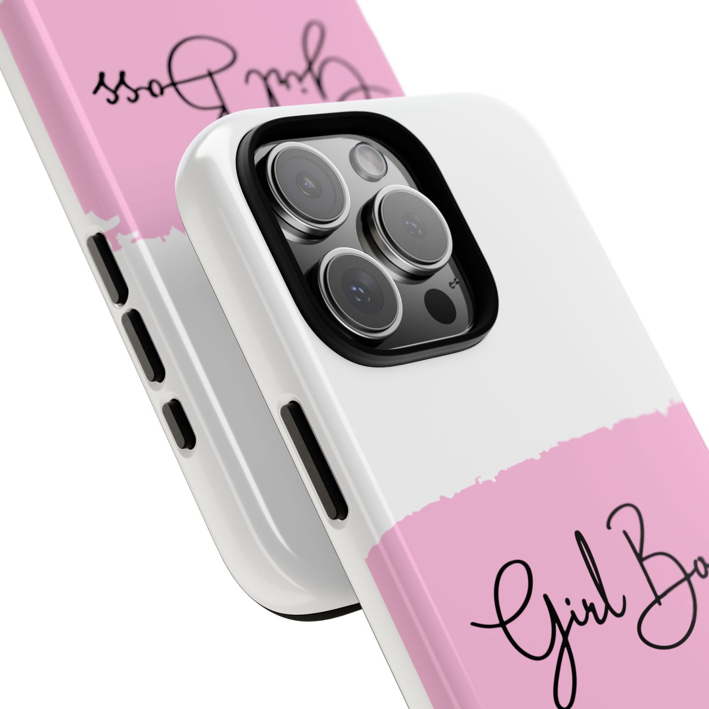 Girl Boss Phone Case - Chic and Stylish Protective Case for iPhone and Google Pixel, Empowering Women Design