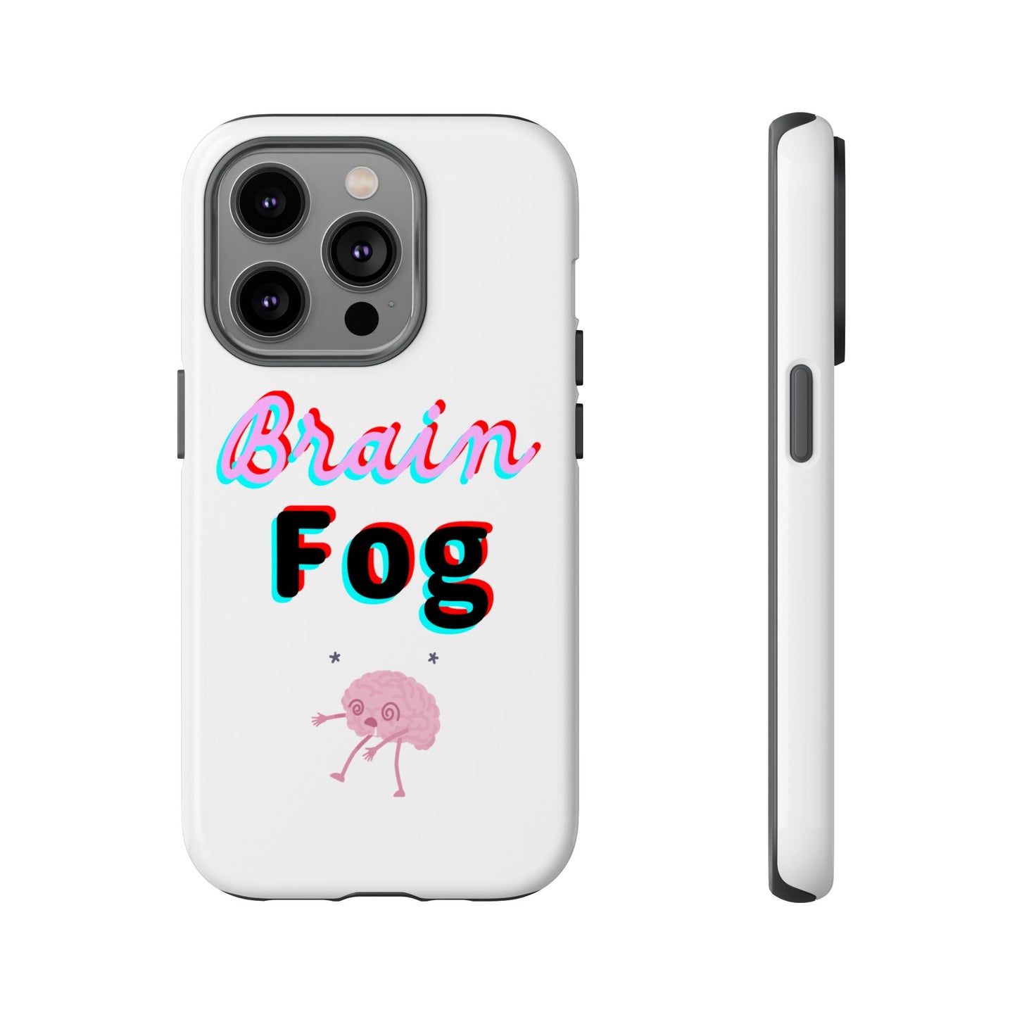 Brain Fog Phone Case - Cute Mental Health Accessory