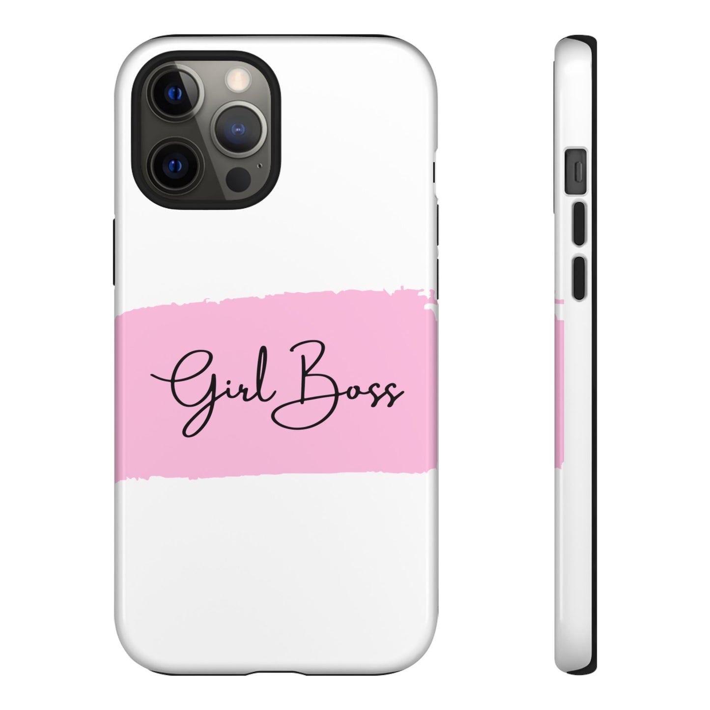 Girl Boss Phone Case - Chic and Stylish Protective Case for iPhone and Google Pixel, Empowering Women Design
