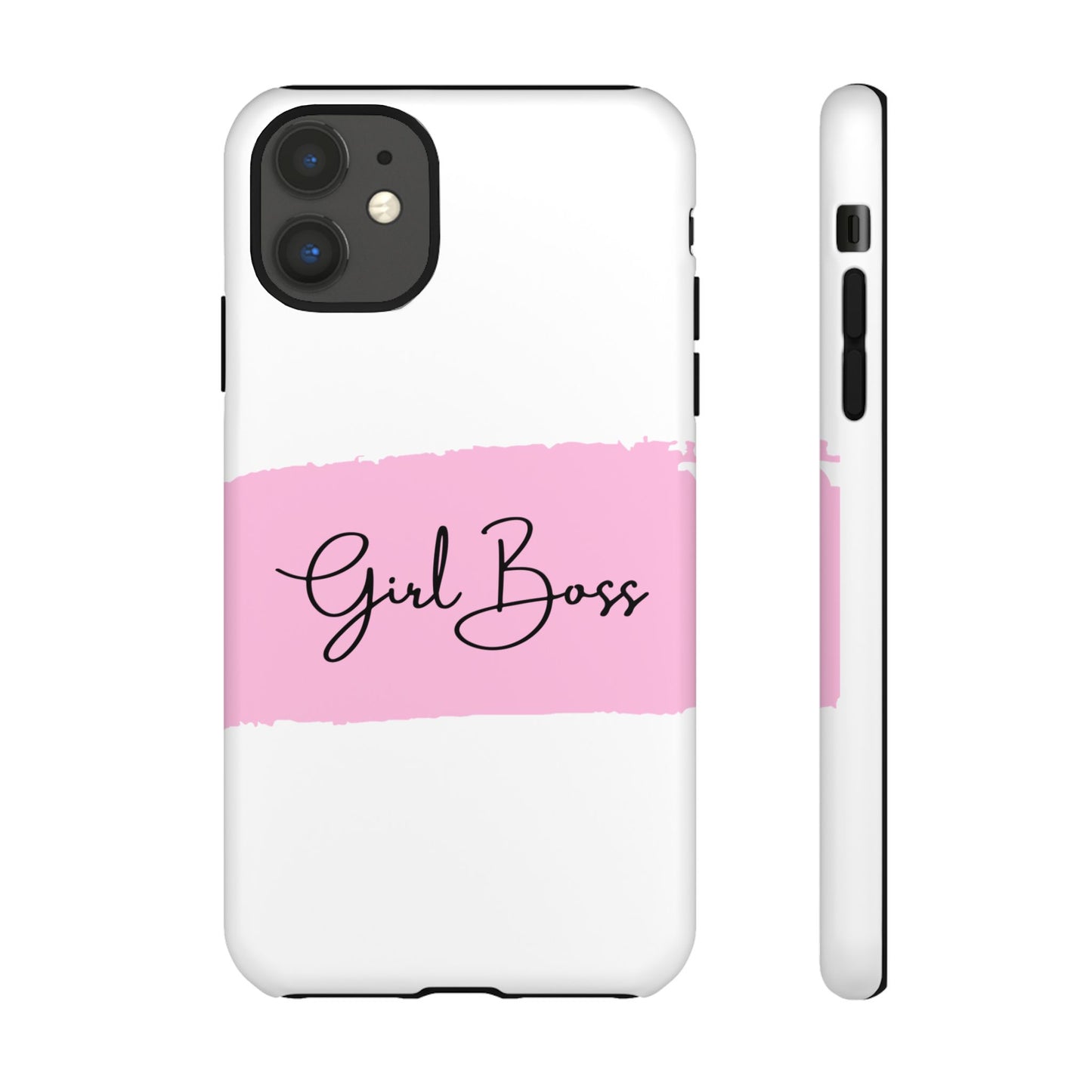 Girl Boss Phone Case - Chic and Stylish Protective Case for iPhone and Google Pixel, Empowering Women Design