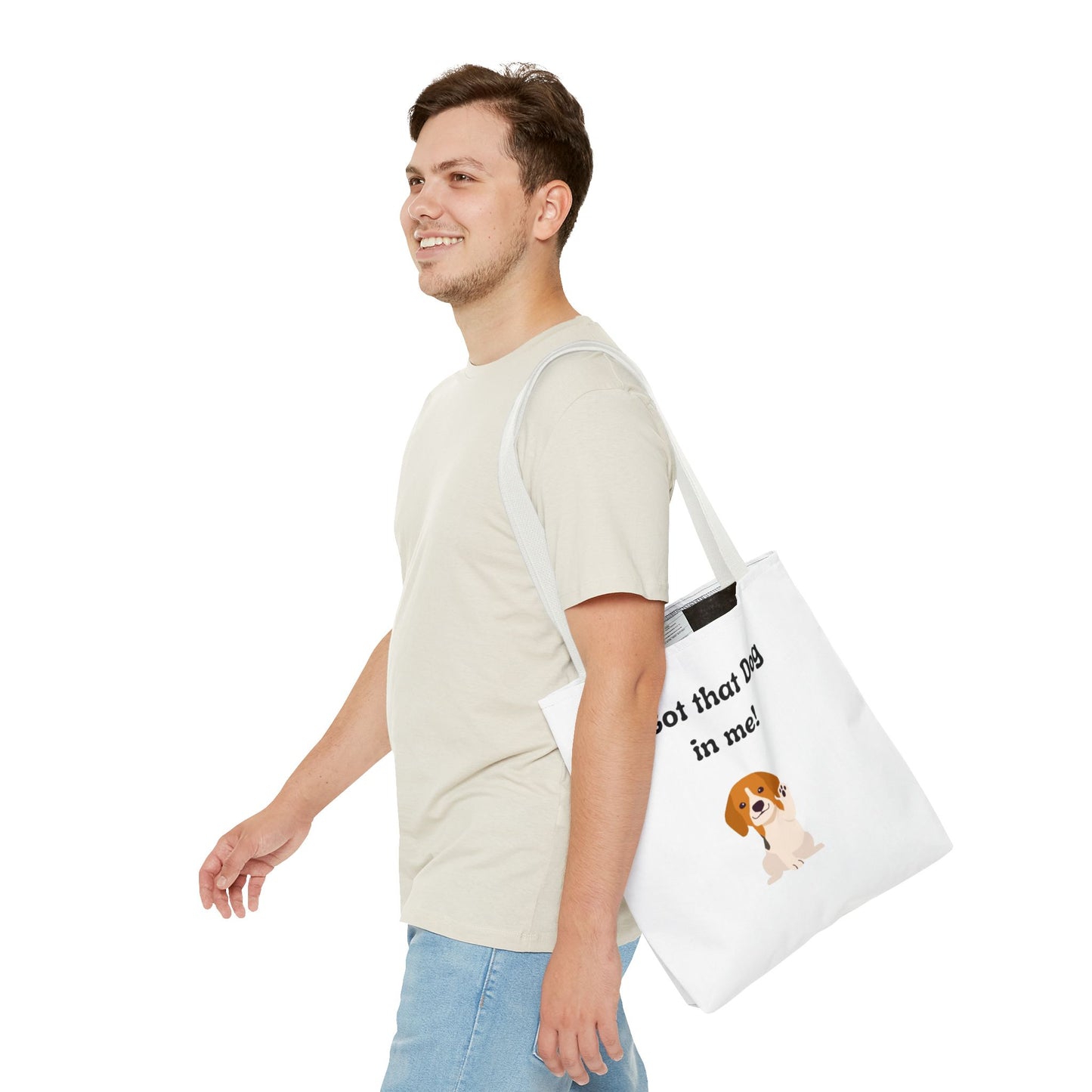 I Got That Dog in Me! Tote Bag - Perfect for Dog Lovers, Gifts for Pet Owners, Shopping, Beach Days, or Dog Walks