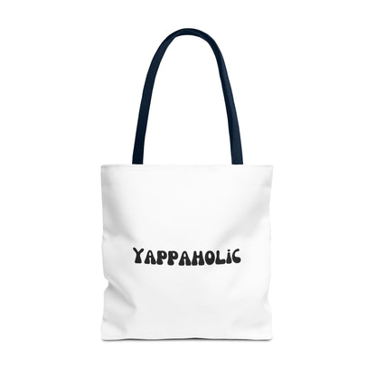 Yappaholic Tote Bag - Fun & Quirky, Perfect for Dog Lovers, Casual Use, Gifts, Shopping, Eco-Friendly