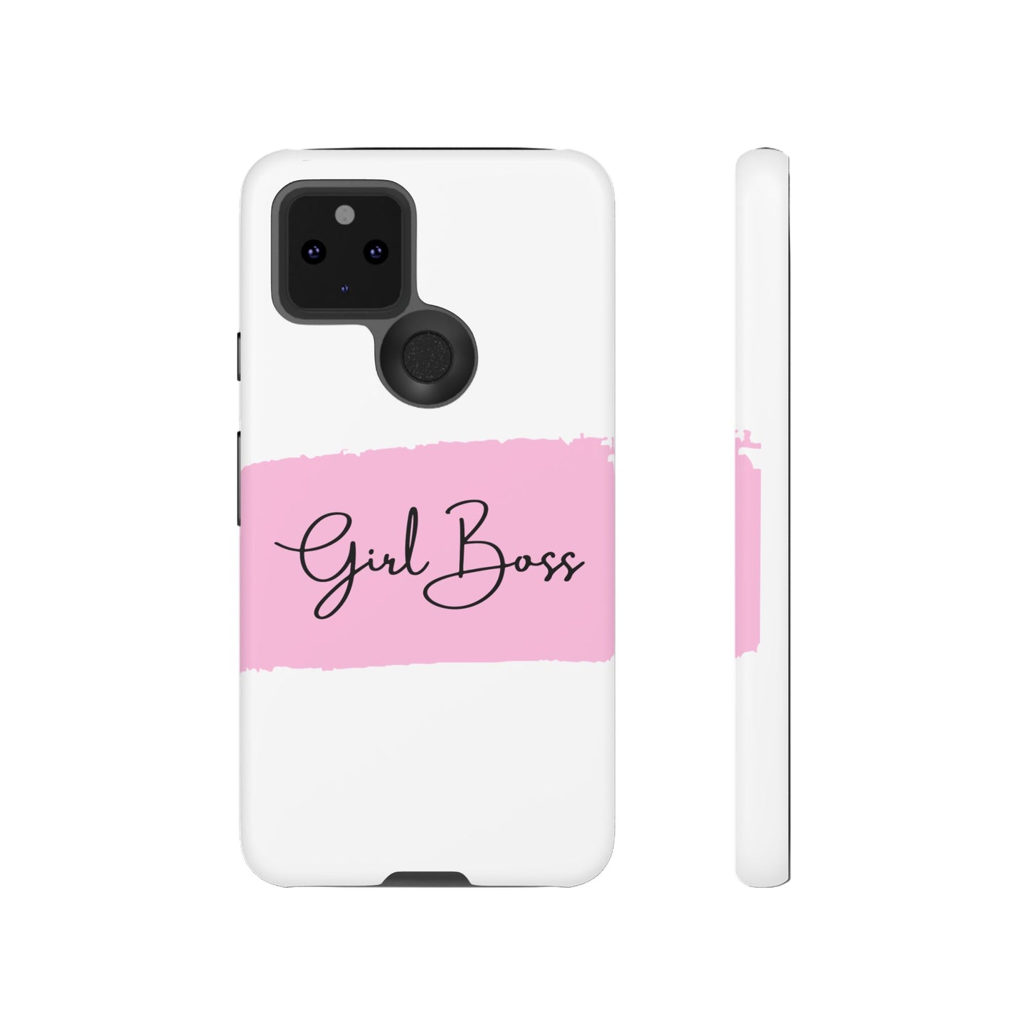 Girl Boss Phone Case - Chic and Stylish Protective Case for iPhone and Google Pixel, Empowering Women Design