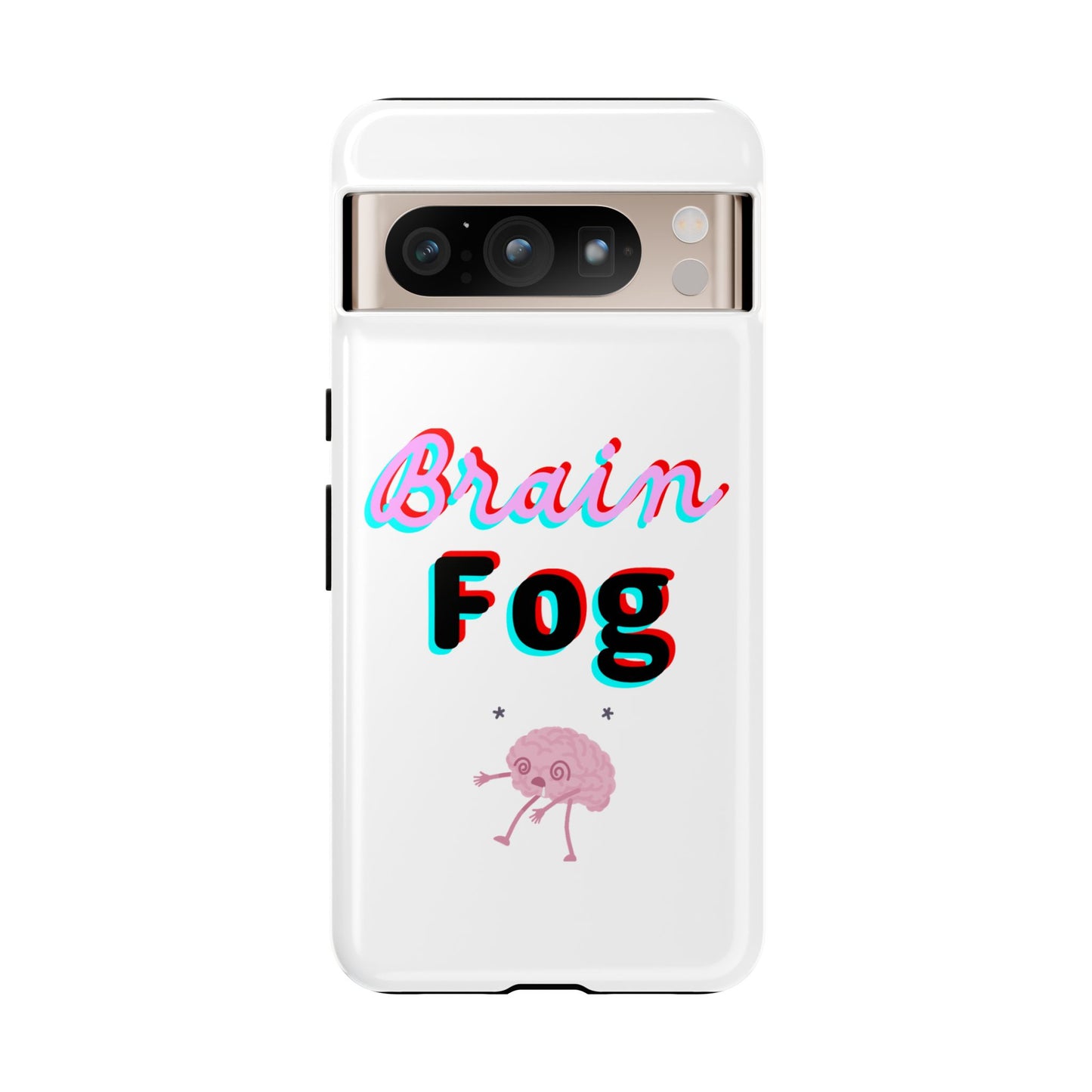 Brain Fog Phone Case - Cute Mental Health Accessory