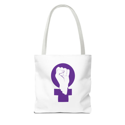 Empowerment Tote Bag for Feminists, Eco-Friendly Shopping Bag, Reusable Carryall, Gift for Women, Protest March Gear