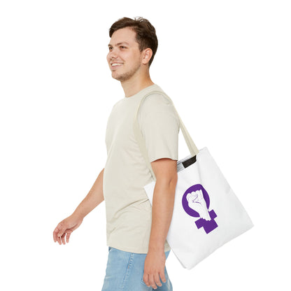 Empowerment Tote Bag for Feminists, Eco-Friendly Shopping Bag, Reusable Carryall, Gift for Women, Protest March Gear