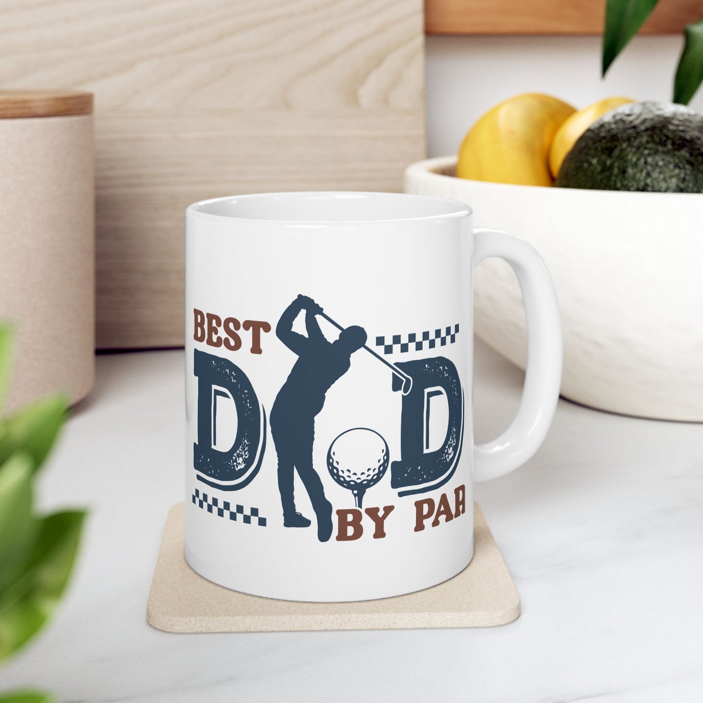 Best Dad By Par Mug