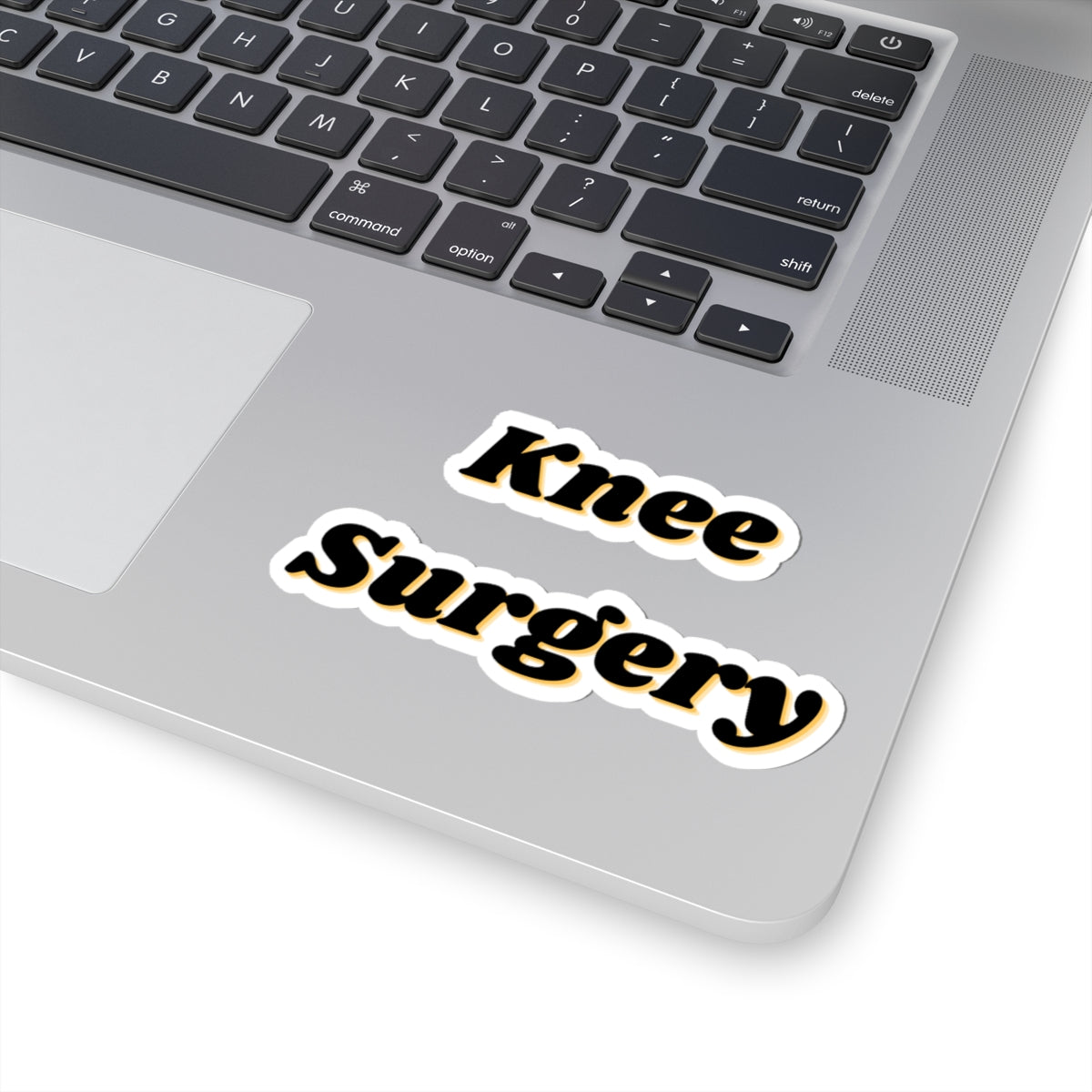 Knee Surgery Sticker – Funny and Quirky Vinyl Sticker for Laptops, Water Bottles, Notebooks, and More – for BrainRot fans