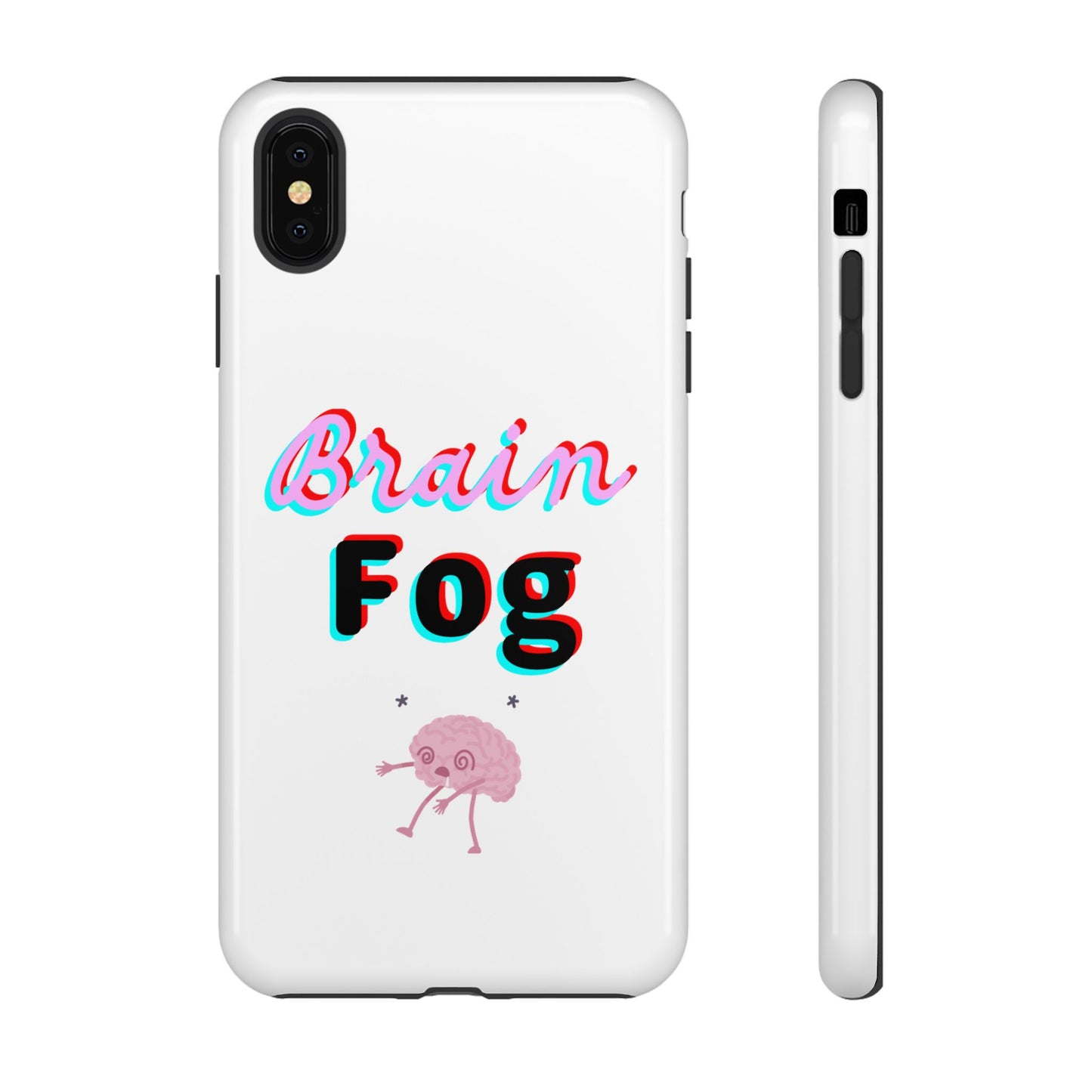 Brain Fog Phone Case - Cute Mental Health Accessory