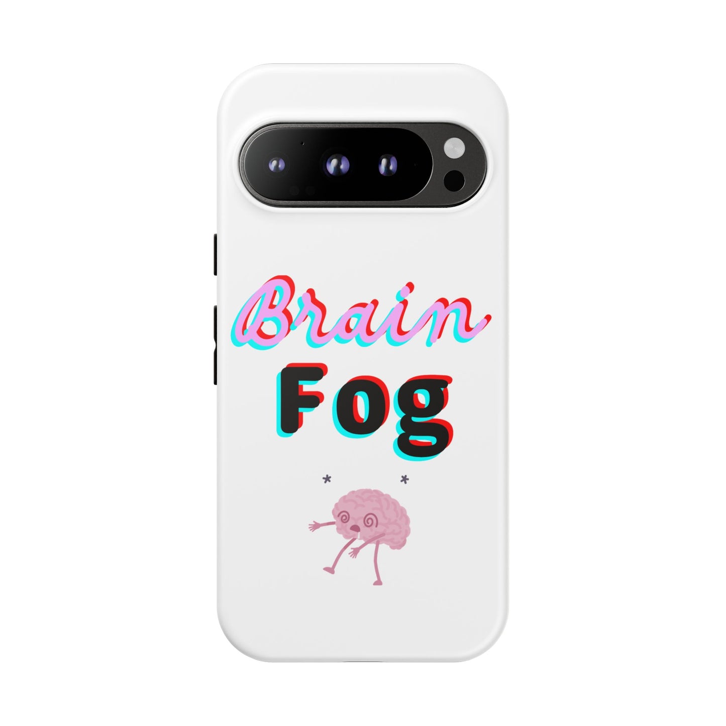 Brain Fog Phone Case - Cute Mental Health Accessory