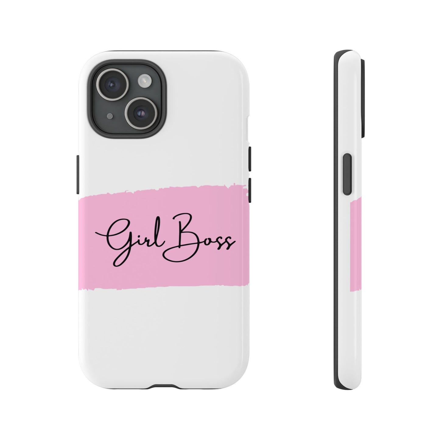Girl Boss Phone Case - Chic and Stylish Protective Case for iPhone and Google Pixel, Empowering Women Design