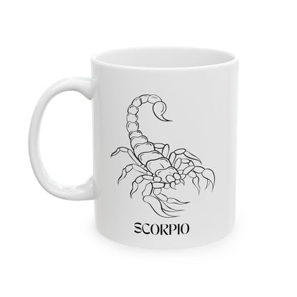 Scorpio Zodiac Ceramic Mug - 11oz & 15oz
